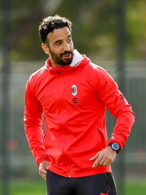 order now Ruben Amorim AC Milan Training Session Red Jacket for sale