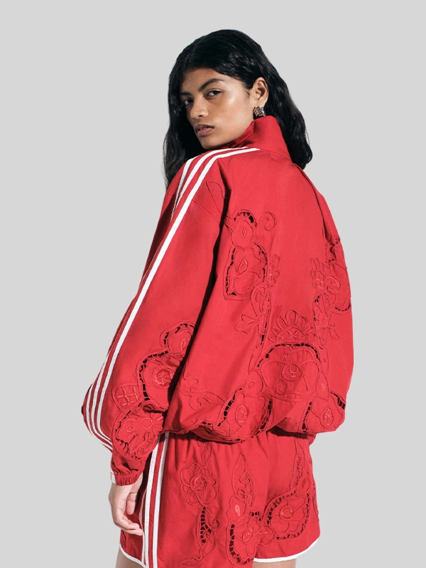 shop Adidas ASOS Oversized Cutwork Track Jacket