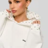 shop now Amare Polka Dot Hoodie