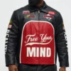 shop now Free Your Mind Faux Leather Racing Jacket