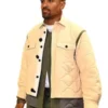 shop now Jalen Hurts NCAA Final Four 2024 Quilted Jacket