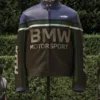 shop now Kith for BMW Motorsport Leather Moto Jacket