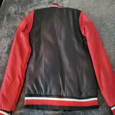 shop now Marvel Spider-Man Miles Morales Color Blocked Bomber Jacket