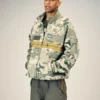 shop now Palace Digital Camouflage Fleece Zip-Up Jacket