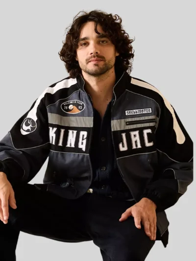 shop now The Nightmare Before Christmas King Jack Moto Jacket For Sale