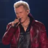 2026 American Idol Billy Idol Red Leather Jacket