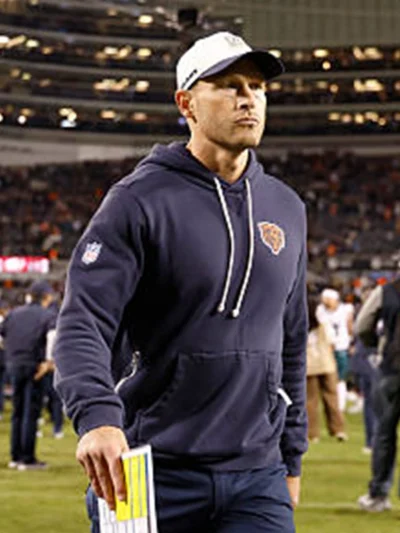 2026 Ben Johnson Chicago Bears Sideline Hoodie