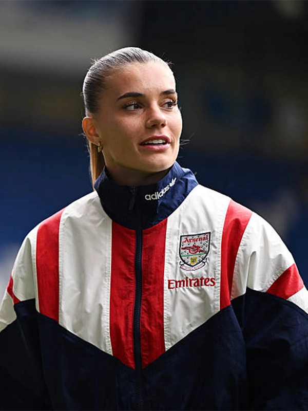 2026 Selina Cerci Arsenal Adidas EQT Track Jacket
