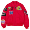 49ers New Era x Alpha Industries MA-1 Flight Red Jacket