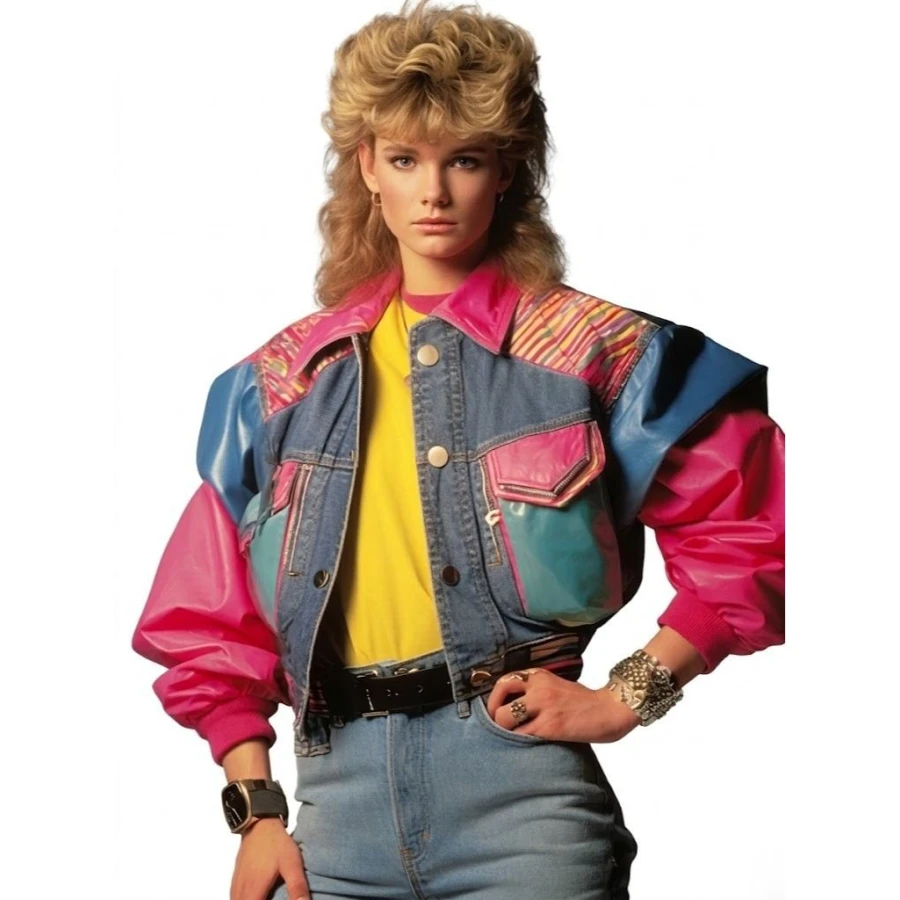 80s-Retro-Multicolor-Denim-Leather-Jacket.webp