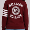 A Different World Maleah Joi Moon Maroon Jacket