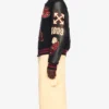 AC Milan Off White Black Varsity Jacket
