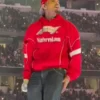 AT&T Stadium R&B Tour Chris Brown Nahmias Red Jacket