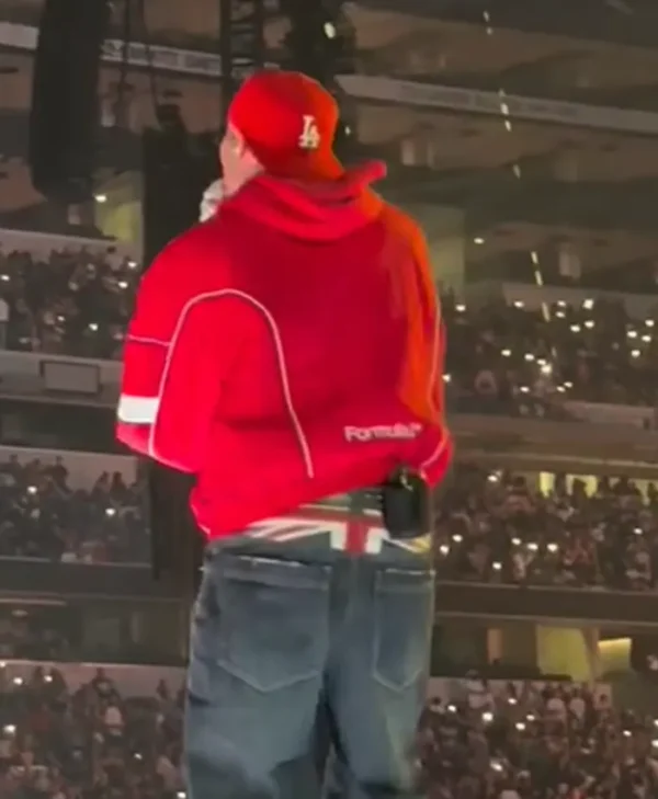 AT&T Stadium R&B Tour Chris Brown Nahmias Red Jacket