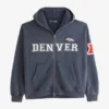 Abercrombie Denver Broncos Full-Zip Hoodie