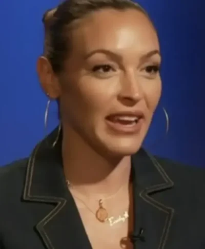 Access Hollywood 2025 Emily Orozco Blue Denim Blazer