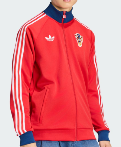 Adidas Croatia National Team Red Track Jacket