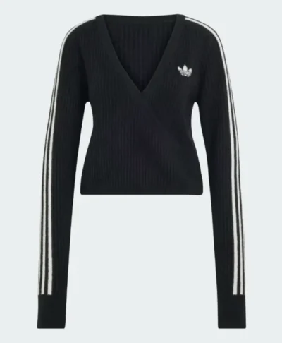 Adidas Jennie Knitted Wrap Around Cardigan