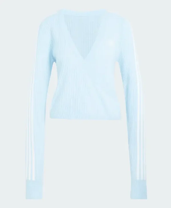 Adidas Jennie Knitted Wrap Around Cardigan