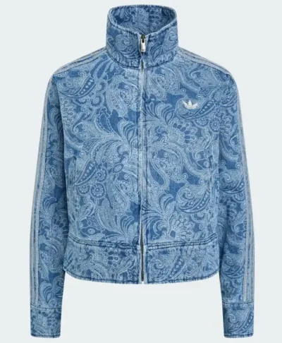 Adidas Liberty London Firebird Denim Jacket