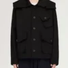 Adidas Y-3 Twill Hooded Blouson Jacket