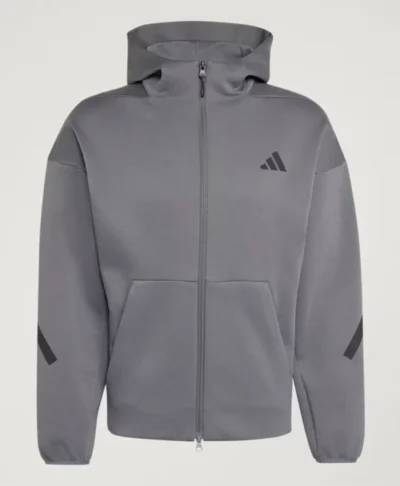 Adidas Z.N.E. Full Zip Grey Track Top Jacket