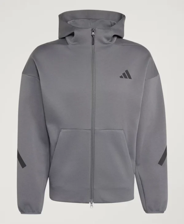 Adidas Z.N.E. Full Zip Grey Track Top Jacket