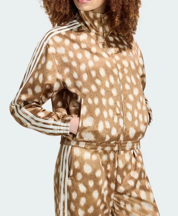 Adidas x Animal Print Track Jacket