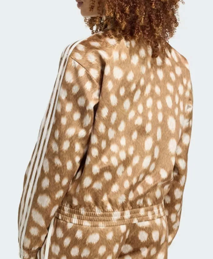 Adidas x Animal Print Track Jacket