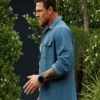 Alan Ritchson Runner Movie Leather Jacket