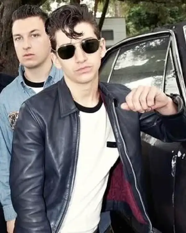 Alex Turner Black Leather Coat