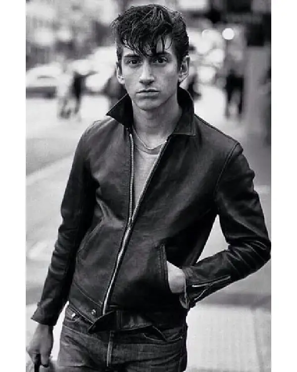 Alex-Turner-Black-Leather-Jacket