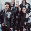 Allday Project Pelle Pelle Black Leather Jacket