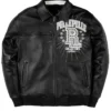 Allday Project Pelle Pelle Black Leather Jacket