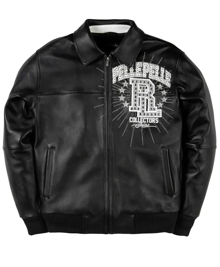 Allday Project Pelle Pelle Black Leather Jacket