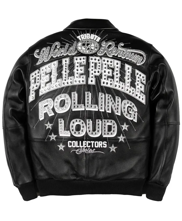 Allday Project Pelle Pelle Black Leather Jacket