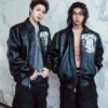 Allday Project Pelle Pelle Black Leather Jacket