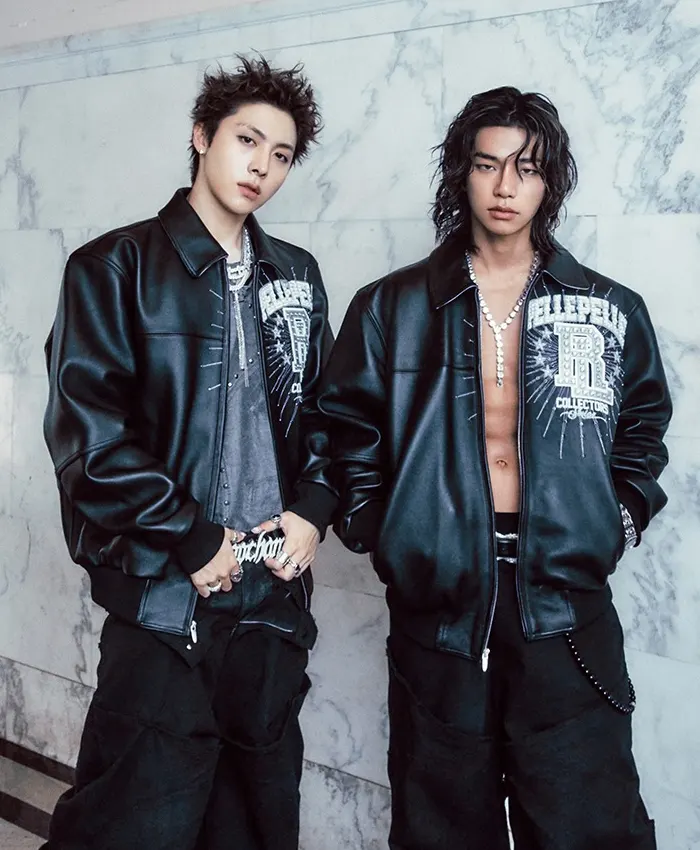 Allday Project Pelle Pelle Black Leather Jacket