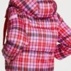 Amita Rao Plaid Cropped Puffer Jacket