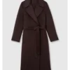 Amy Silva Vigil Season 3 Long Wool Coat