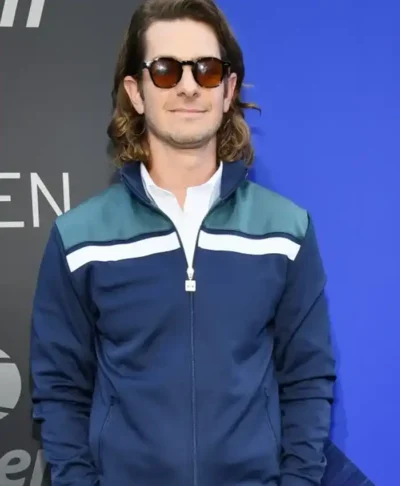 Andrew Garfield Tennis US Open Zip Up Jacket