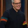 Andy Cohen Sleeve Stripe Bomber Jacket