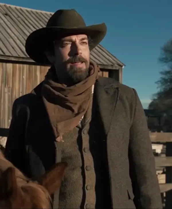 Angel and the Badman Zachary Levi Wool Jacket