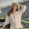 Anne Hathaway Days of Thunder 2 Cotton Jacket
