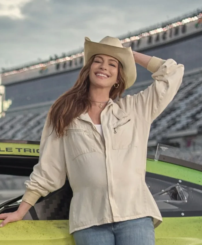 Anne Hathaway Days of Thunder 2 Cotton Jacket