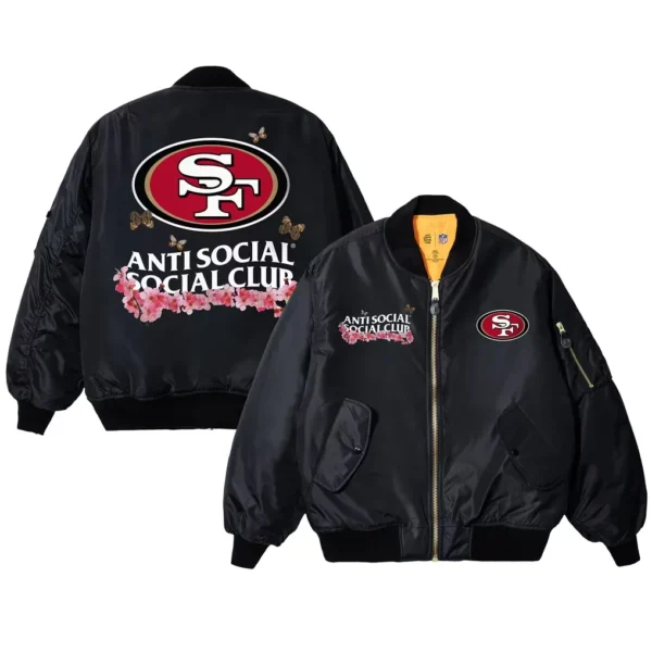 Anti Social Social Club X San Francisco 49ers Jacket
