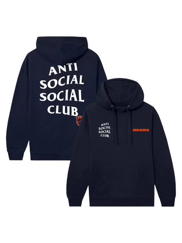 AntiSocial SocialClub Chicago Bears Hoodie