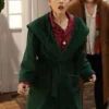 Ariana Grande Saturday Night Live S51 Green Coat
