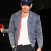 Austin Butler Los Angeles 2026 Grey Zip-up Jacket