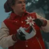 Austin Kane The Santa Clauses S01 Red Varsity Jacket